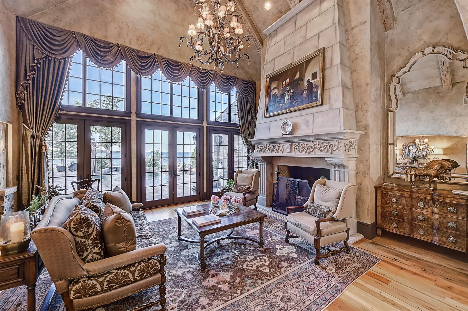 Lake Norman Waterfront Estate a luxury home for sale in Denver